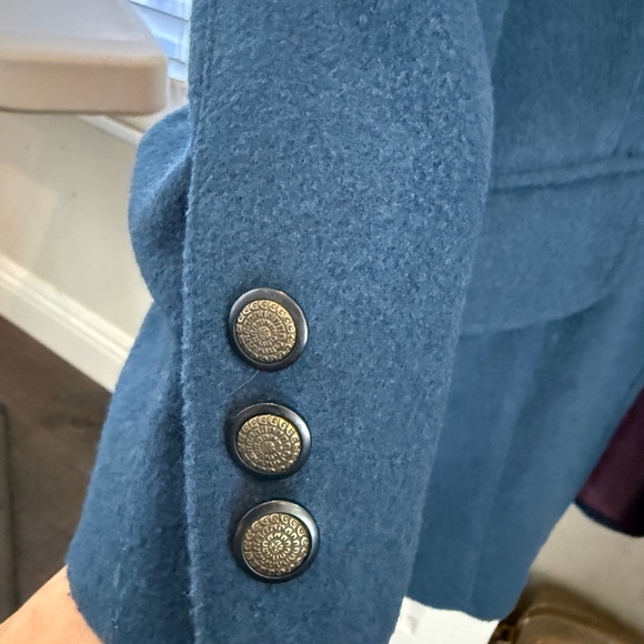 Classic Teal Women's Blazer - Tailored Suit Jacket - Picture 4 of 6